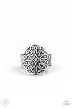 Load image into Gallery viewer, Modern Mandala - Silver - Paparazzi Accessories

