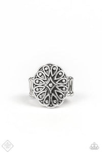 Modern Mandala - Silver - Paparazzi Accessories