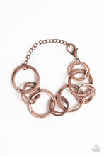 Load image into Gallery viewer, Jump Into The Ring - Copper - Set - Paparazzi Accessories
