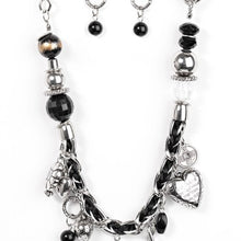 Load image into Gallery viewer, Charmed, I Am Sure - Black - Paparazzi Accessories
