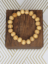 Load image into Gallery viewer, Light Wood - Beaded Bracelet
