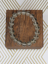 Load image into Gallery viewer, Clear Gray - Beaded Bracelet
