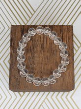 Load image into Gallery viewer, Crystal Clear - Beaded Bracelet
