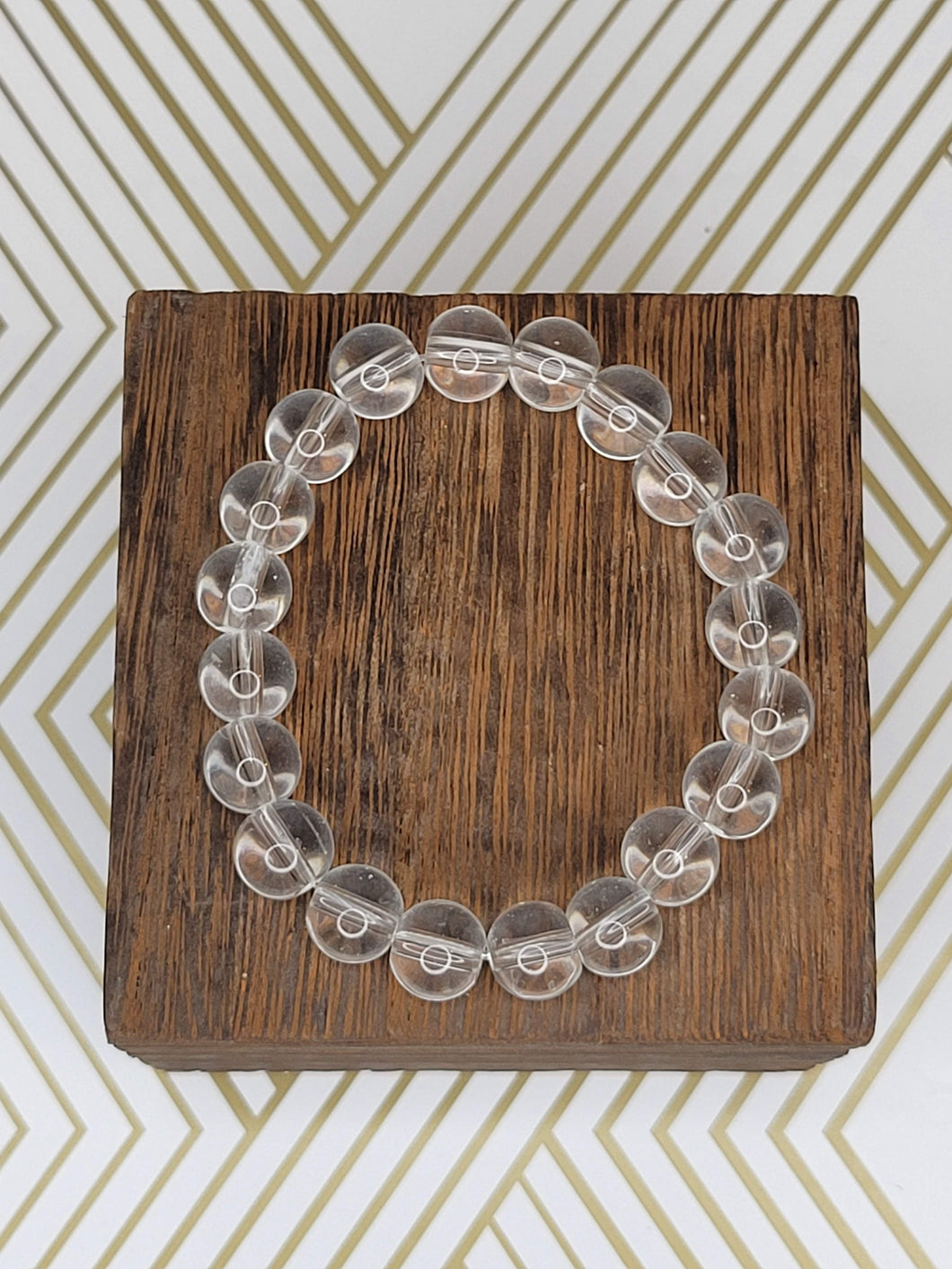 Crystal Clear - Beaded Bracelet