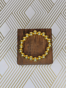 Gold Hematite - Beaded Bracelet