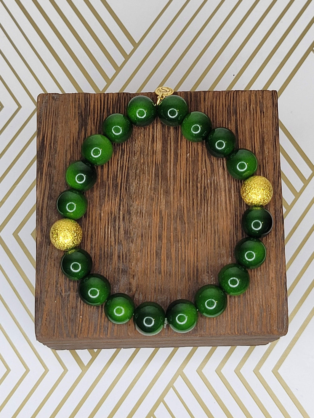 Emerald City - Beaded Bracelet
