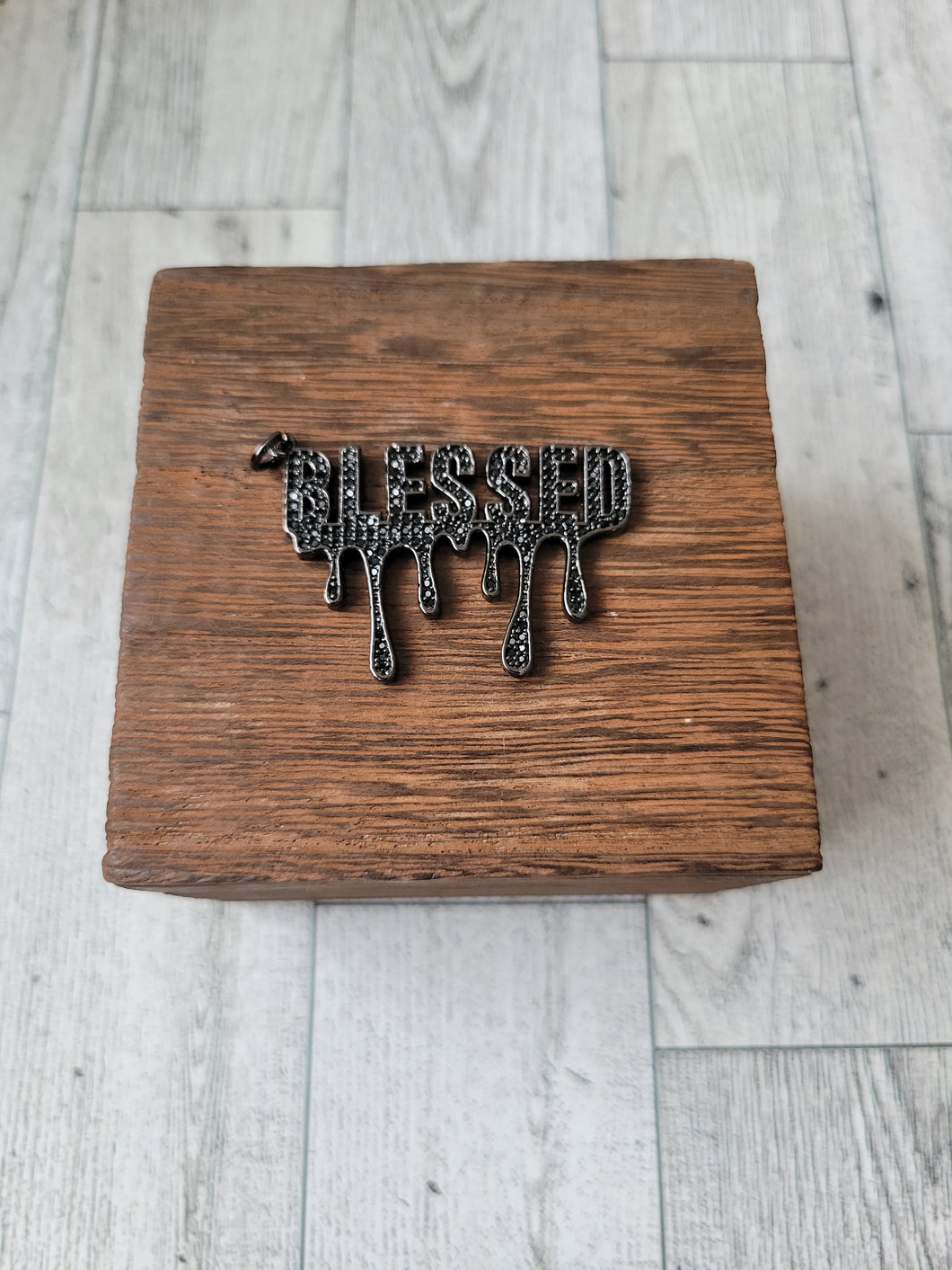 Blessed (black) - Charm