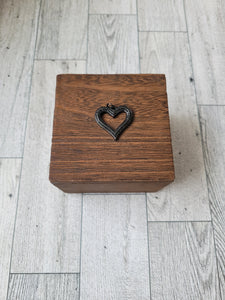 Open Heart (silver, gold, black) - Charm