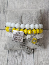 Load image into Gallery viewer, Choose Happy - Beaded Bracelet Set
