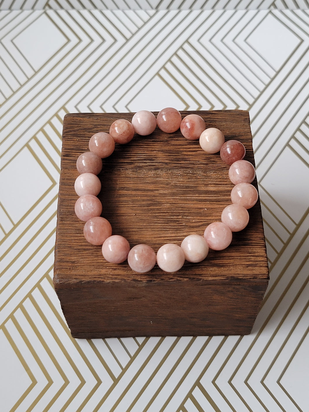 Blush - Beaded Bracelet