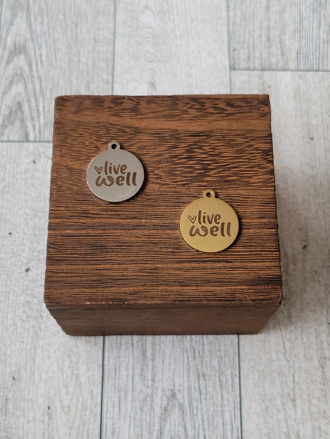 Live Well - Charm