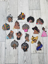 Load image into Gallery viewer, Black Girl Magic (various styles) - Charm
