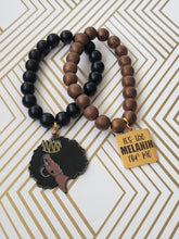 Load image into Gallery viewer, Melanin - Beaded Bracelet Set
