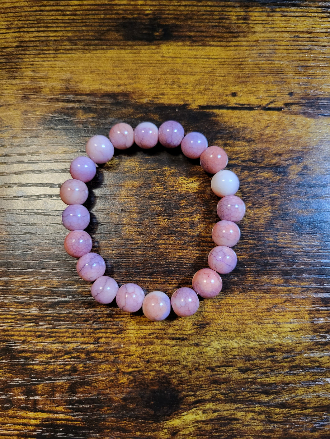 Lavender Blush - Beaded Bracelet