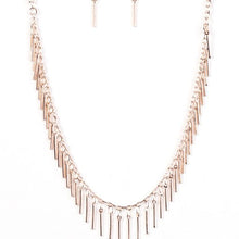 Load image into Gallery viewer, Shes A Beast - Rose Gold - Paparazzi Accessories
