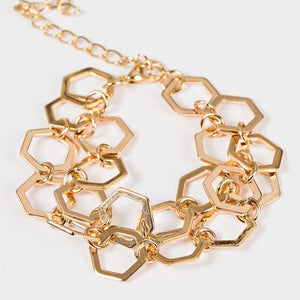 HEX Yeah! - Gold - Paparazzi Accessories
