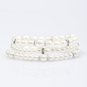 Money Drop - White - Paparazzi Accessories