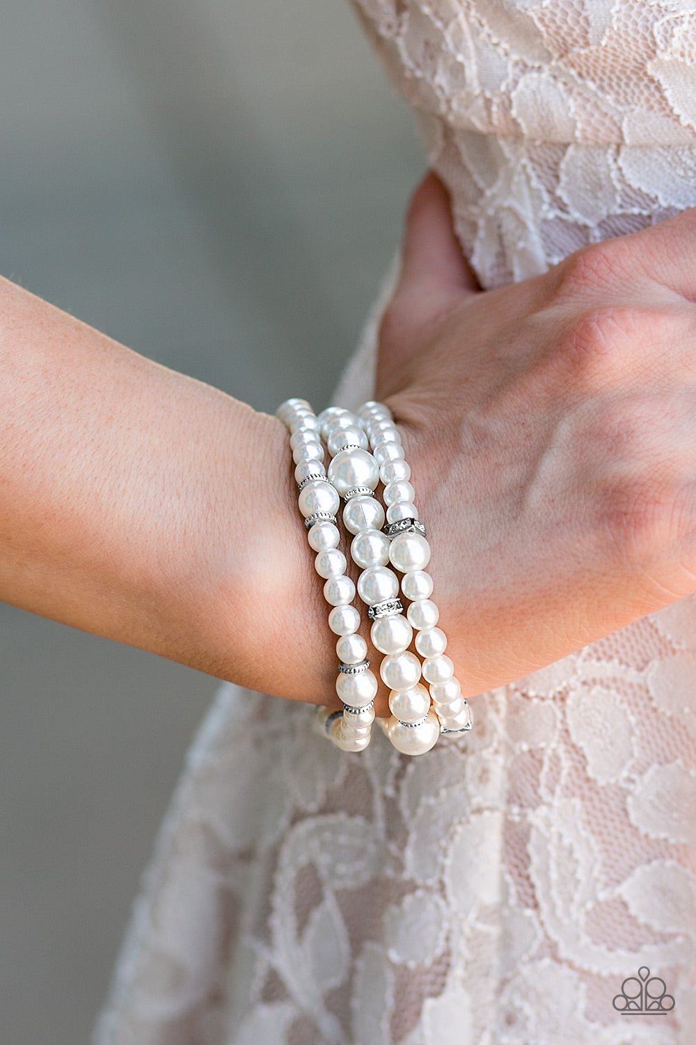 Money Drop - White - Paparazzi Accessories