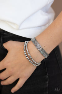 LAYER It On Me - Silver - Paparazzi Accessories