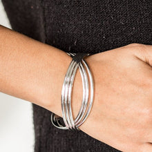 Load image into Gallery viewer, Fashion Scene - Silver - Paparazzi Accessories
