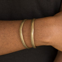 Load image into Gallery viewer, Palm Trees and Pyramids - Brass - Paparazzi Accessories
