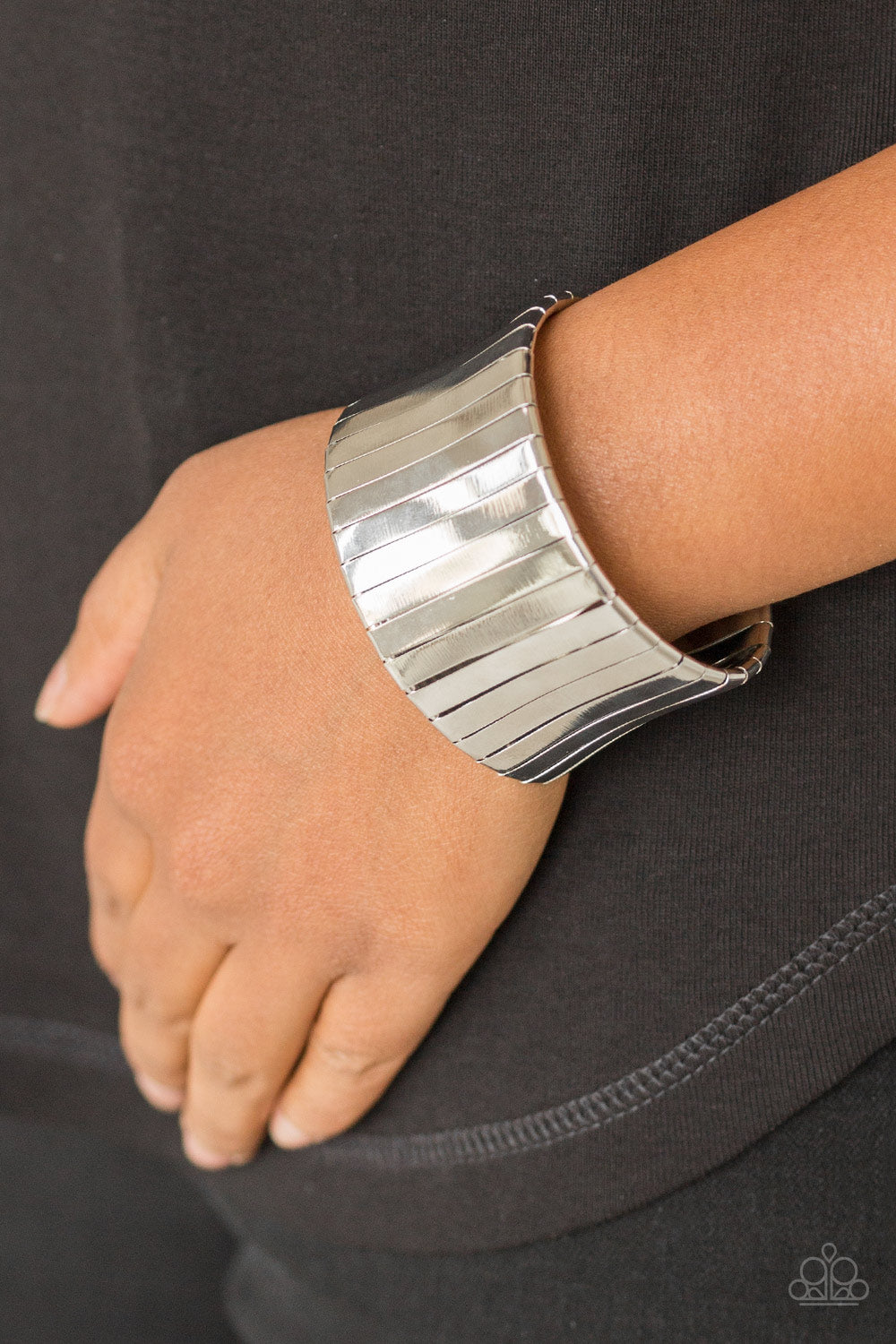 Urban Uptrend - Silver - Paparazzi Accessories