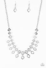 Load image into Gallery viewer, Geocentric - Silver - Paparazzi Accessories
