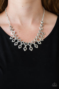 Geocentric - Silver - Paparazzi Accessories