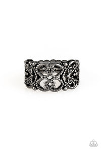 Tell Me How You Really FRILL - Black - Paparazzi Accessories