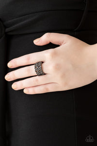 Tell Me How You Really FRILL - Black - Paparazzi Accessories