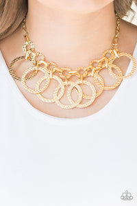Jammin Jungle - Gold - Paparazzi Accessories