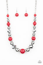 Load image into Gallery viewer, Weekend Party - Red - Paparazzi Accessories
