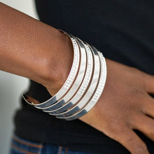 Load image into Gallery viewer, Big Time Shine - White - Paparazzi Accessories
