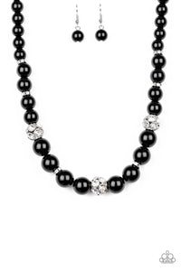 Rich Girl Refinement - Black - Paparazzi Accessories