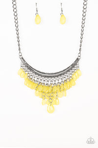 Rio Rainfall - Yellow - Paparazzi Accessories