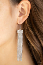 Load image into Gallery viewer, Twinkling Tapestry - White - Paparazzi Accessories
