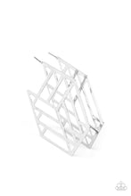 Load image into Gallery viewer, Gotta Get GEO-ing - Silver - Paparazzi Accessories
