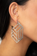 Load image into Gallery viewer, Gotta Get GEO-ing - Silver - Paparazzi Accessories
