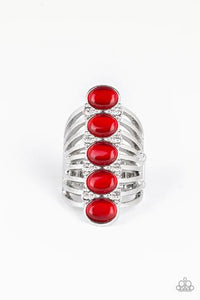 Bling Your Heart Out - Red - Paparazzi Accessories