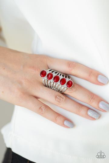 Bling Your Heart Out - Red - Paparazzi Accessories