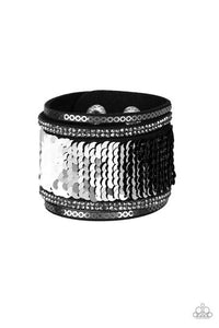 Heads Or MERMAID Tails - Black - Paparazzi Accessories