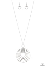 Load image into Gallery viewer, Running Circles In My Mind - Silver - Paparazzi Accessories
