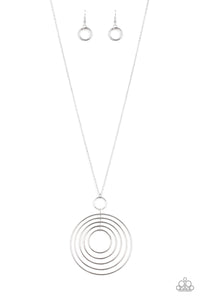 Running Circles In My Mind - Silver - Paparazzi Accessories