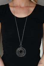 Load image into Gallery viewer, Running Circles In My Mind - Silver - Paparazzi Accessories
