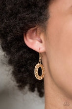 Load image into Gallery viewer, Metro Scene - Gold - Paparazzi Accessories
